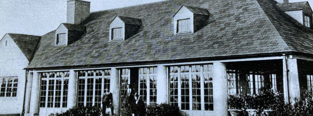 old clubhouse exterior